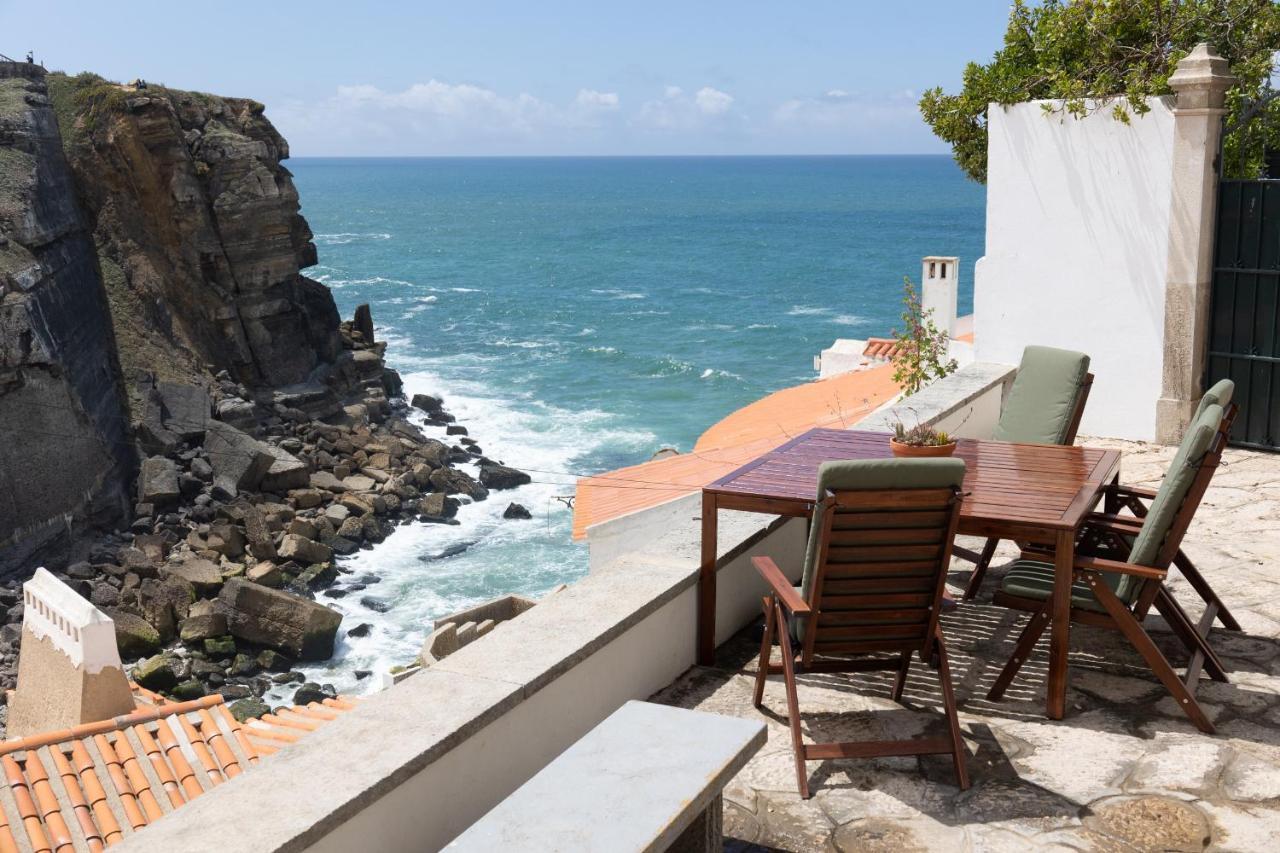 Um Lugar Ao Sol Beach House Azenhas Do Mar Sintra Buitenkant foto